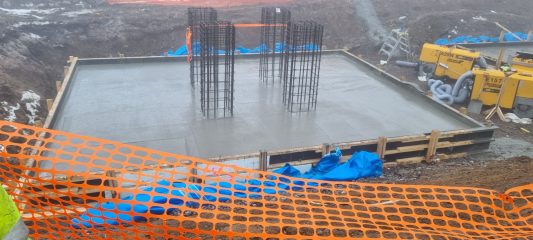 Betongprojekt i Luleå